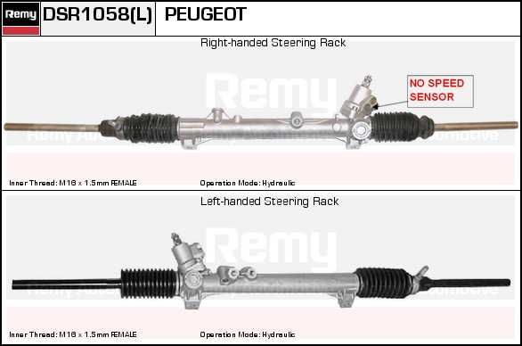 DELCO REMY Ohjausvaihde DSR1071L